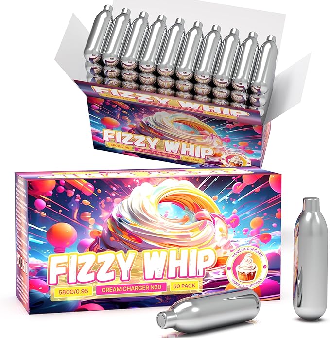 Cream Chargers (N20) 8.5G 50 Pack Event in progress